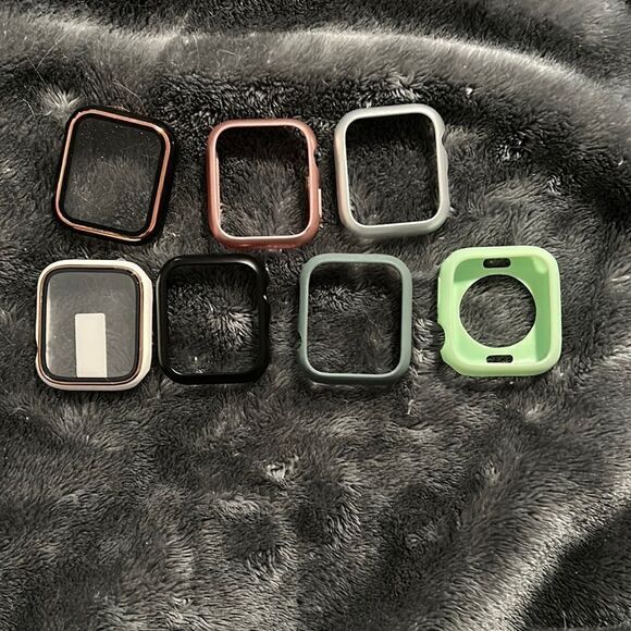 APPLE Watch Face Guard LOT, Multiple Colors 42mm 44mm - Picture 1 of 2